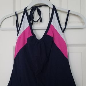 AEO Navy halter top, size S